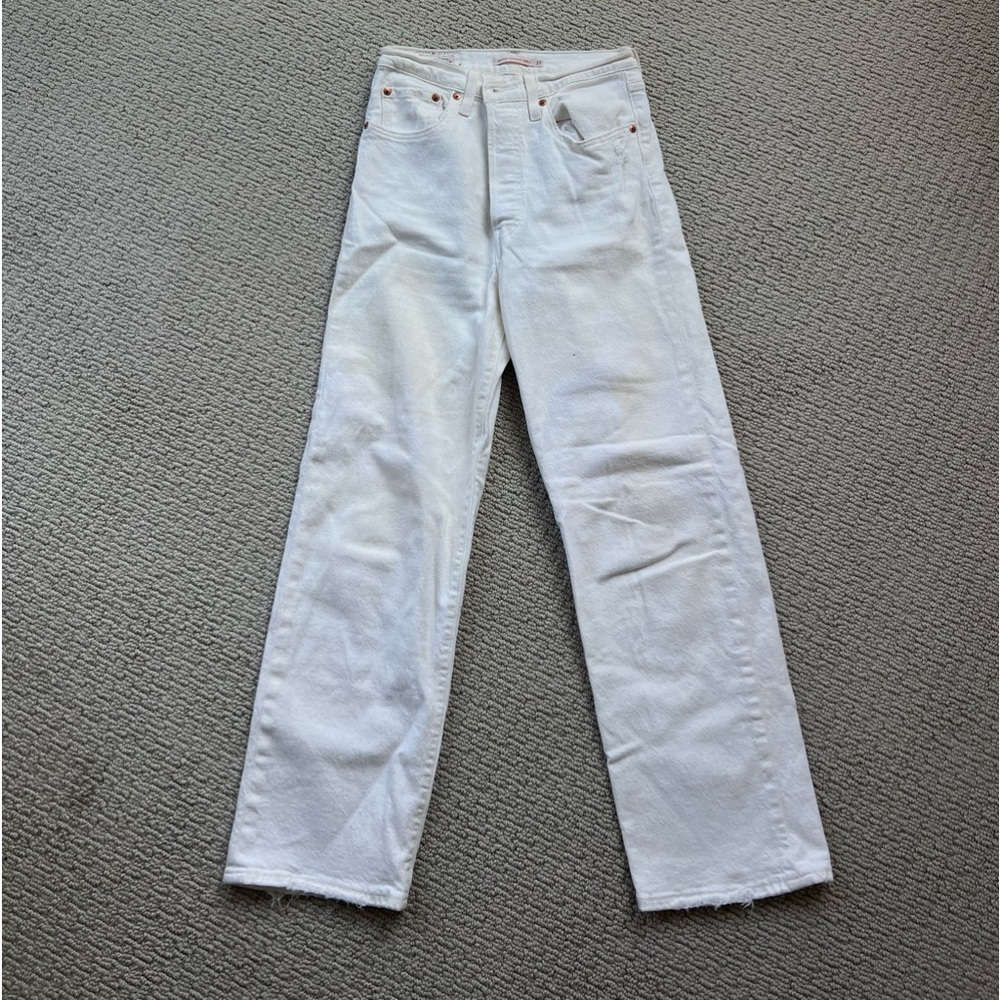 Levi’s Ribcage Ankle Straight Jeans size 27